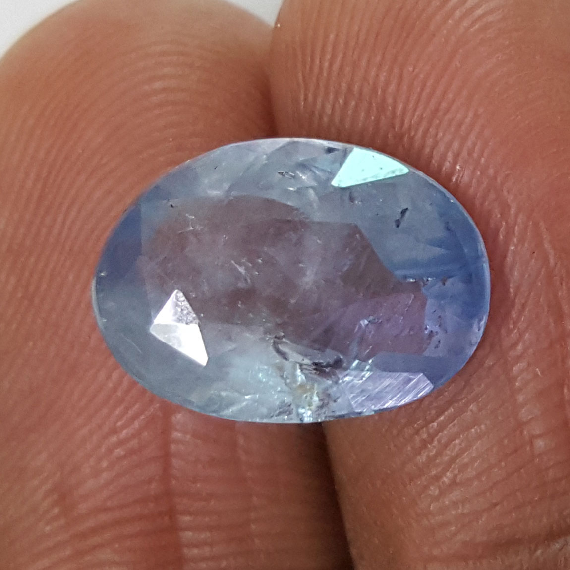 7.94 Ratti Natural Blue Sapphire With Govt Lab Certified-(16650)