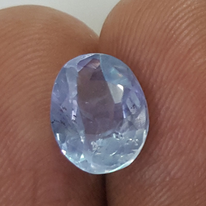 3.31 Ratti Natural Blue Sapphire With Govt Lab Certified-(12210)