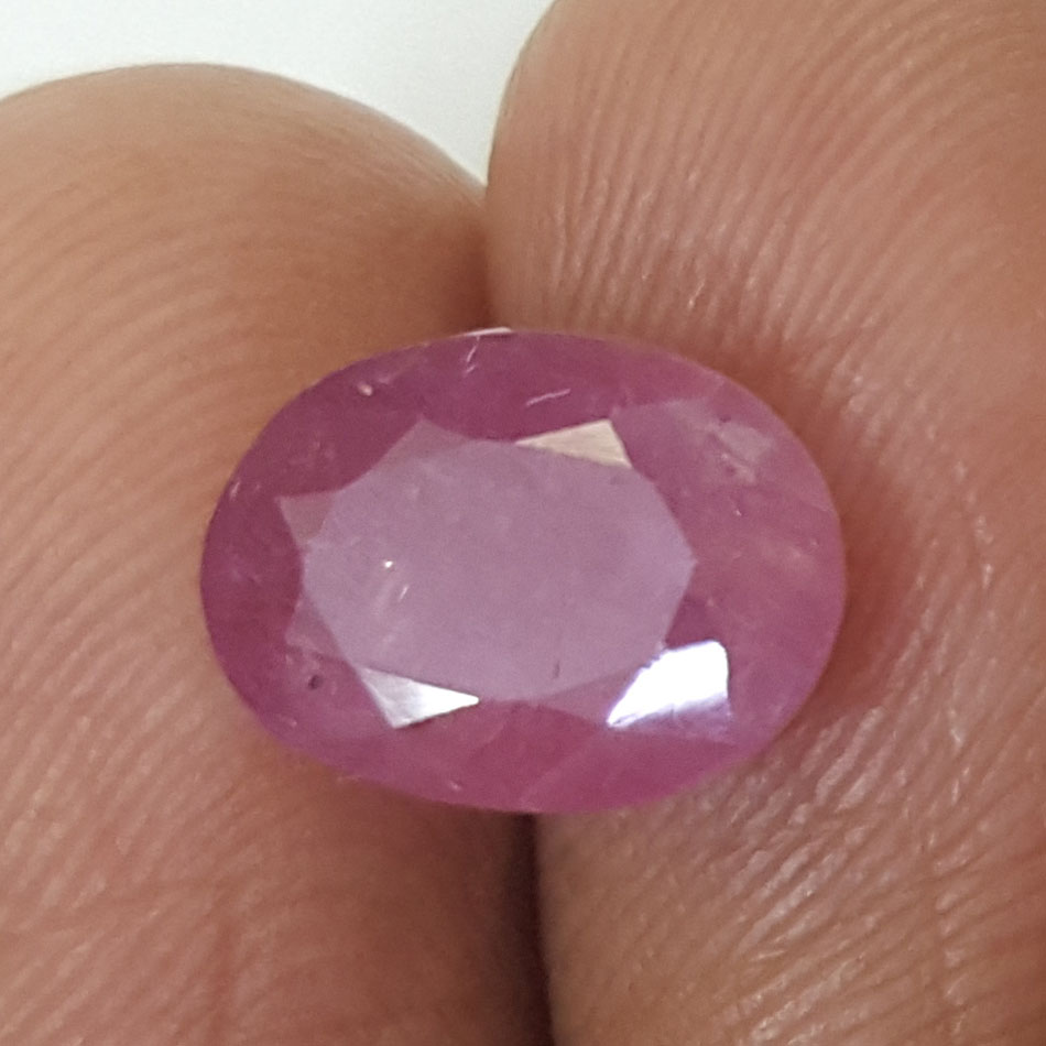 4.20 Ratti Natural Mozambique Ruby with Govt. Lab Certificate-(23310)