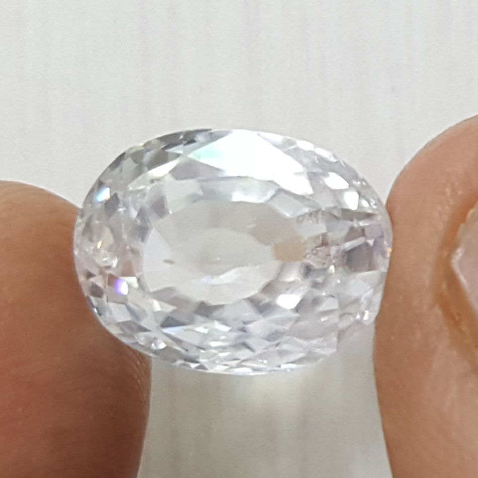 11.10 Ratti Natural Zircon With Govt. Lab certificate-(4551)