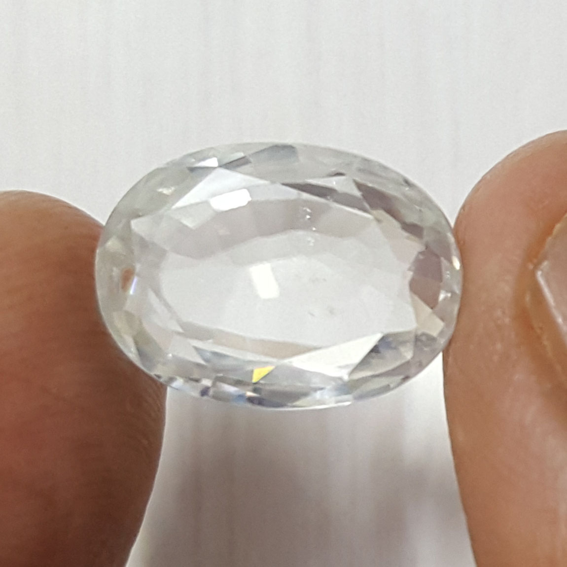 12.54 Ratti Natural Zircon With Govt. Lab certificate-(4551)