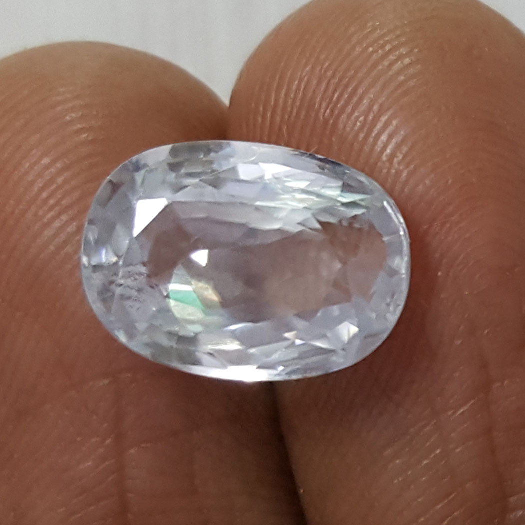 6.52 Ratti Natural Zircon With Govt. Lab certificate-(3441)
