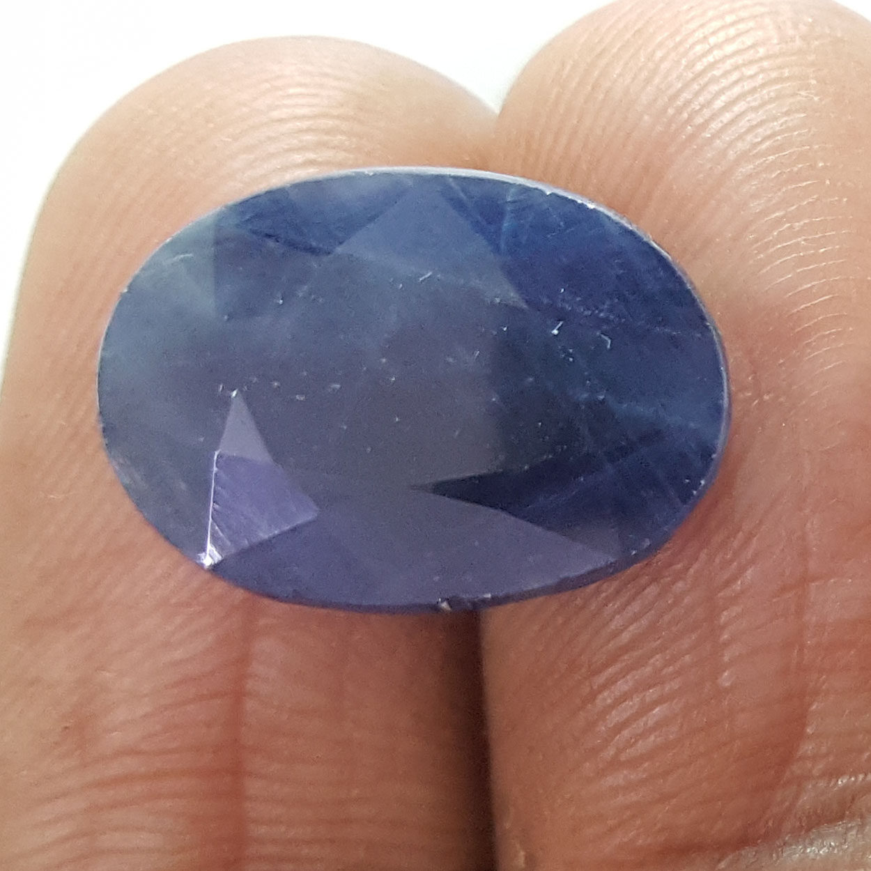 12.38 Ratti Natural Blue Sapphire With Govt Lab Certified-(2331)