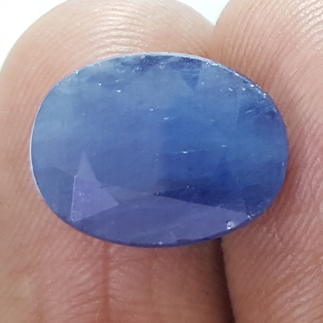8.72 Ratti Natural Blue Sapphire With Govt Lab Certified-(2331)