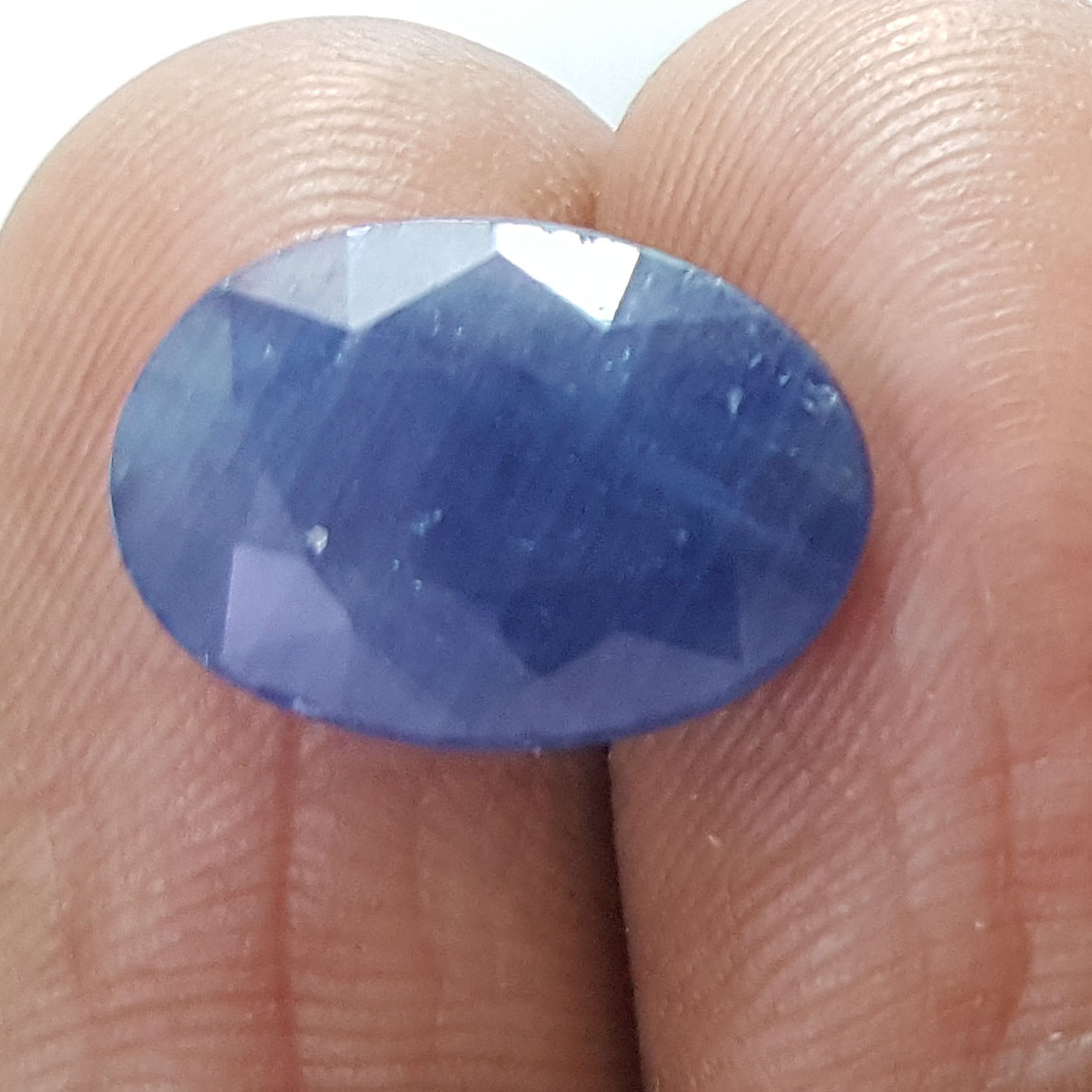 7.70 Ratti Natural Blue Sapphire With Govt Lab Certified-(2331)