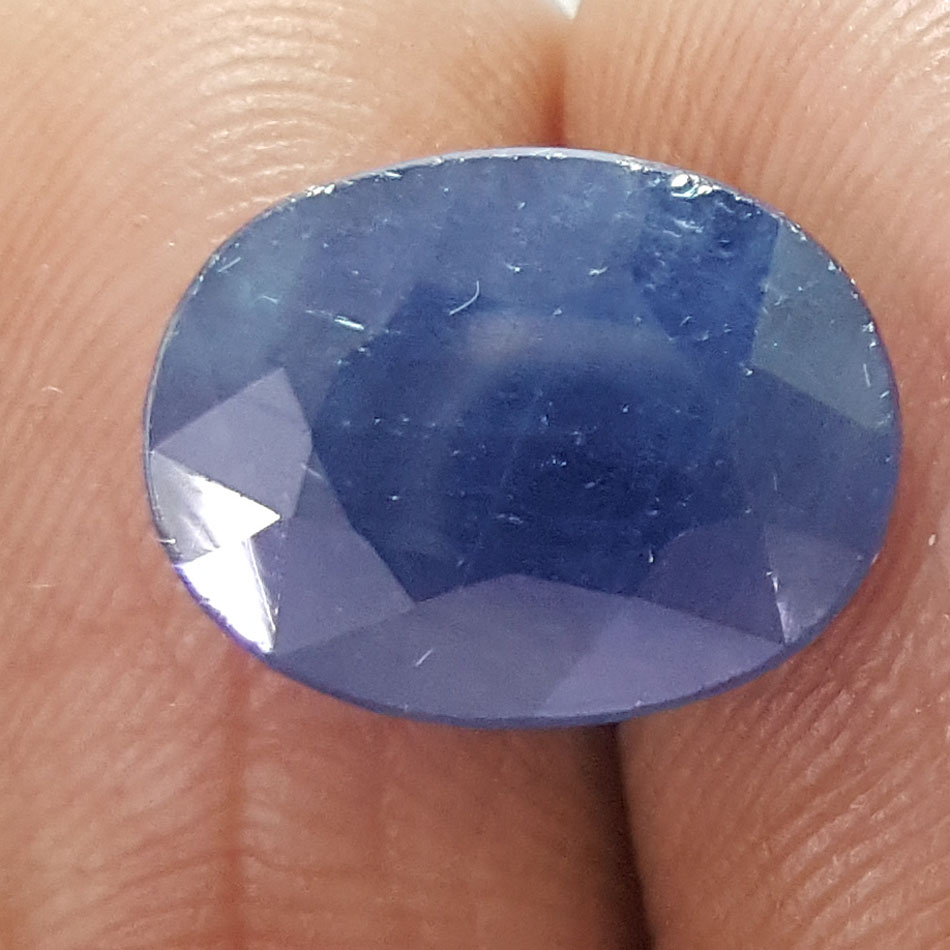 7.18 Ratti Natural Blue Sapphire With Govt Lab Certified-(2331)