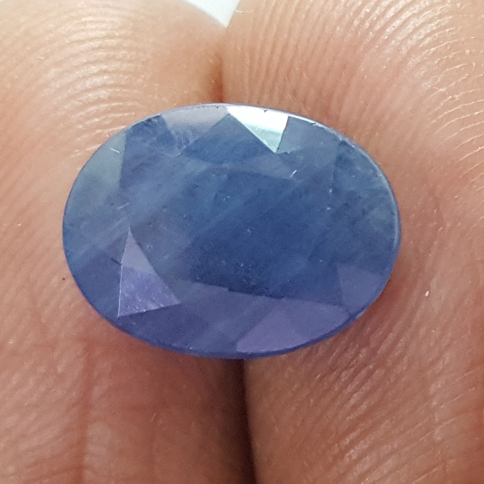 5.76 Ratti Natural Blue Sapphire With Govt Lab Certified-(2331)