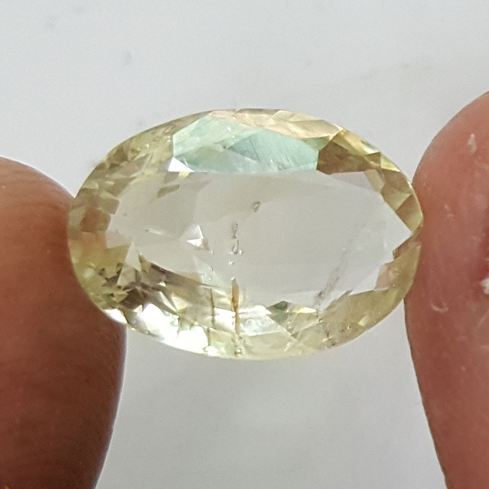 6.60 Ratti Natural Yellow Sapphire with Govt Lab Certificate-(16650)