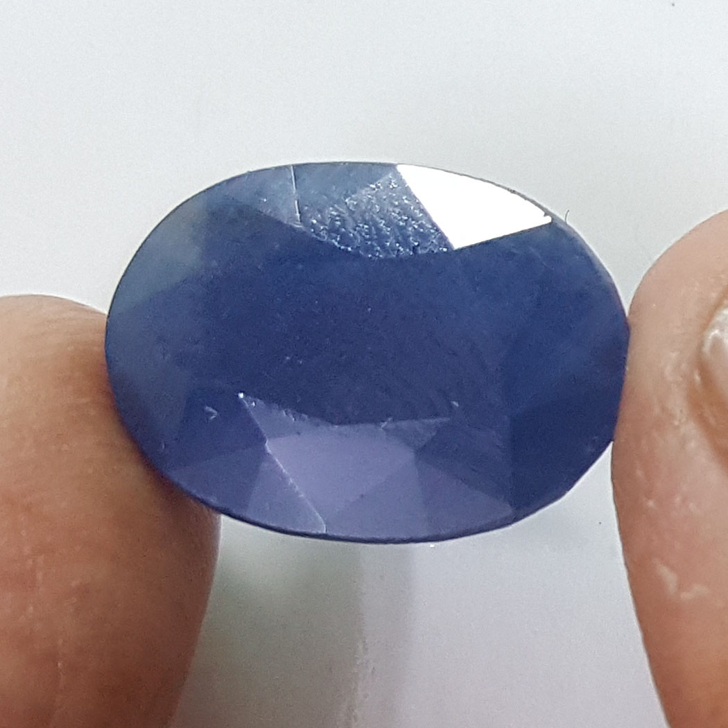 14.70 Ratti Natural Blue Sapphire With Govt Lab Certified-(2331)