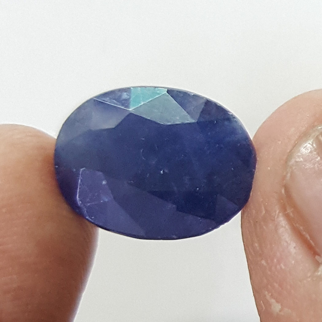 7.16 Ratti Natural Blue Sapphire With Govt Lab Certified-(2331)