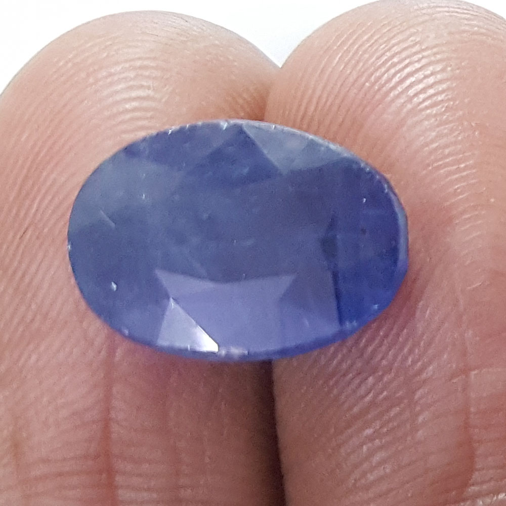 7.84 Ratti Natural Blue Sapphire With Govt Lab Certified-(2331)