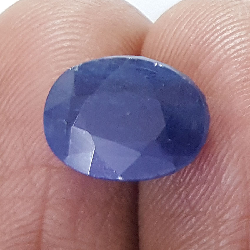 5.93 Ratti Natural Blue Sapphire With Govt Lab Certified-(2331)