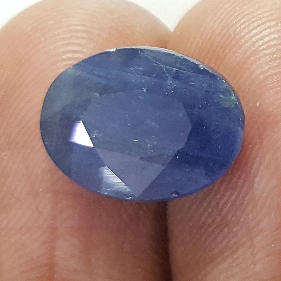  6.72 Ratti Natural Blue Sapphire With Govt Lab Certified-(2331)