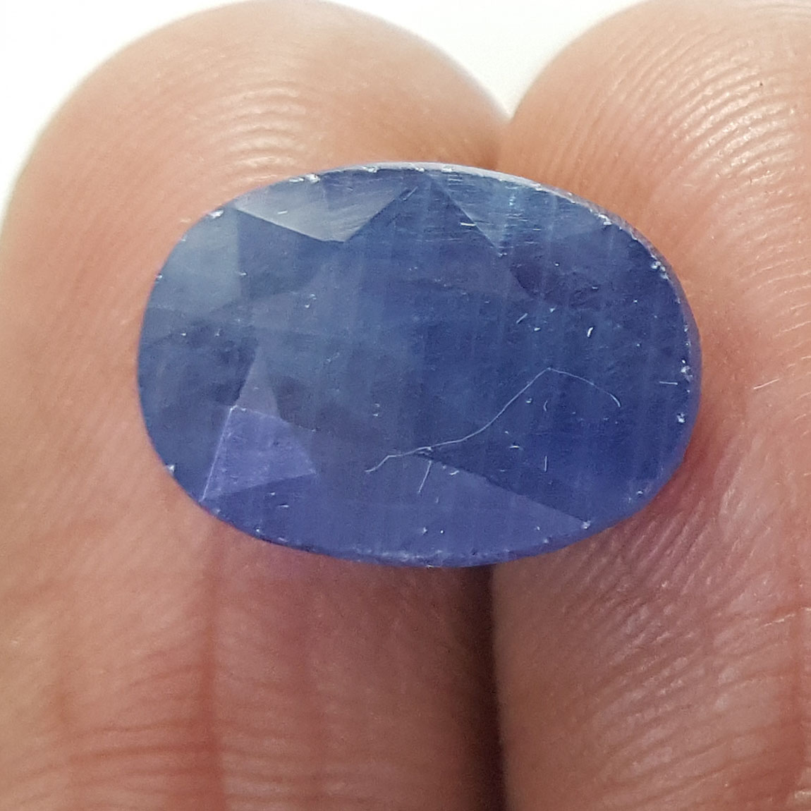 8.79 Ratti Natural Blue Sapphire With Govt Lab Certified-(2331)