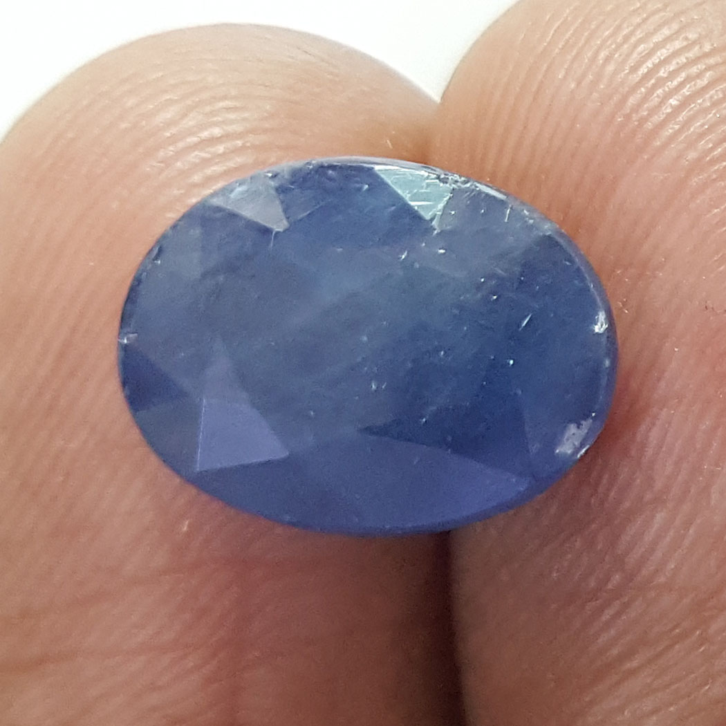 5.66 Ratti Natural Blue Sapphire With Govt Lab Certified-(2331)