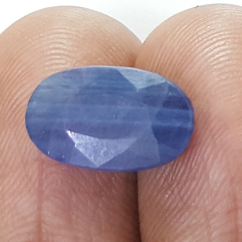6.42 Ratti Natural Blue Sapphire With Govt Lab Certified-(2331)