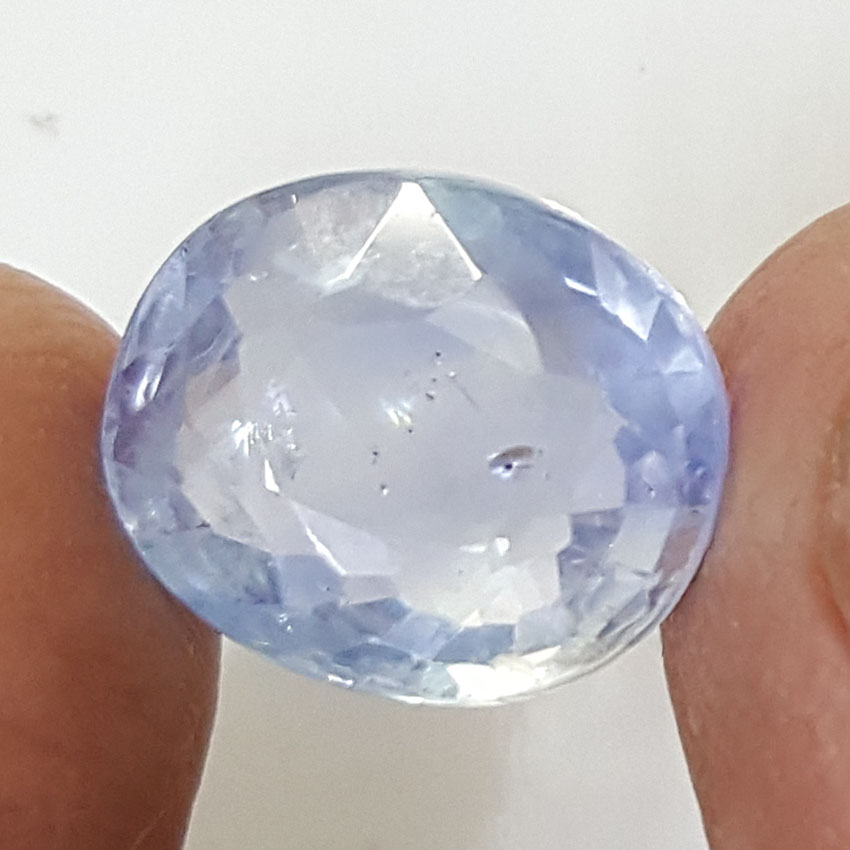 6.93 Ratti Natural Blue Sapphire With Govt Lab Certified-(23310)