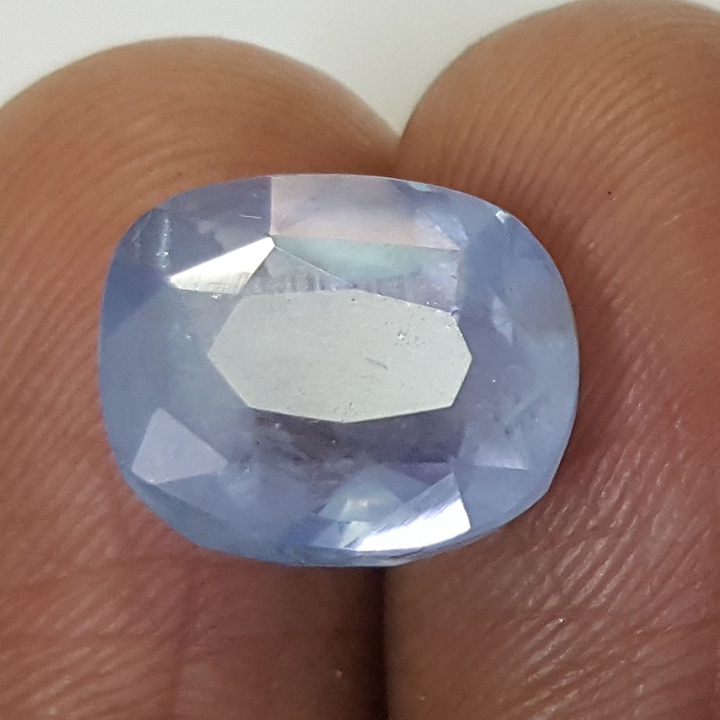 7.73 Ratti Natural Blue Sapphire With Govt Lab Certified-(8991)