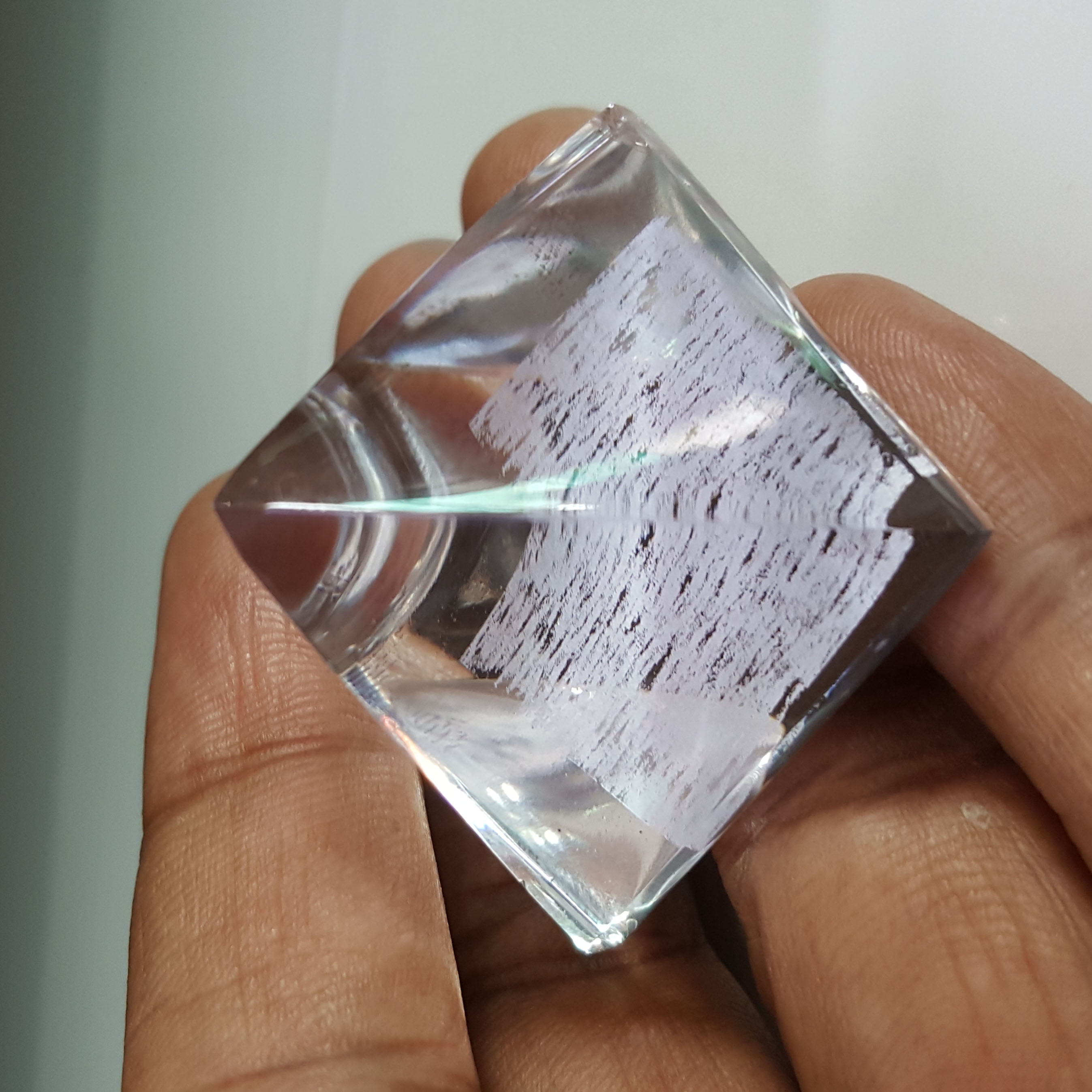 Natural Rock Crystal with Govt. Lab Certified