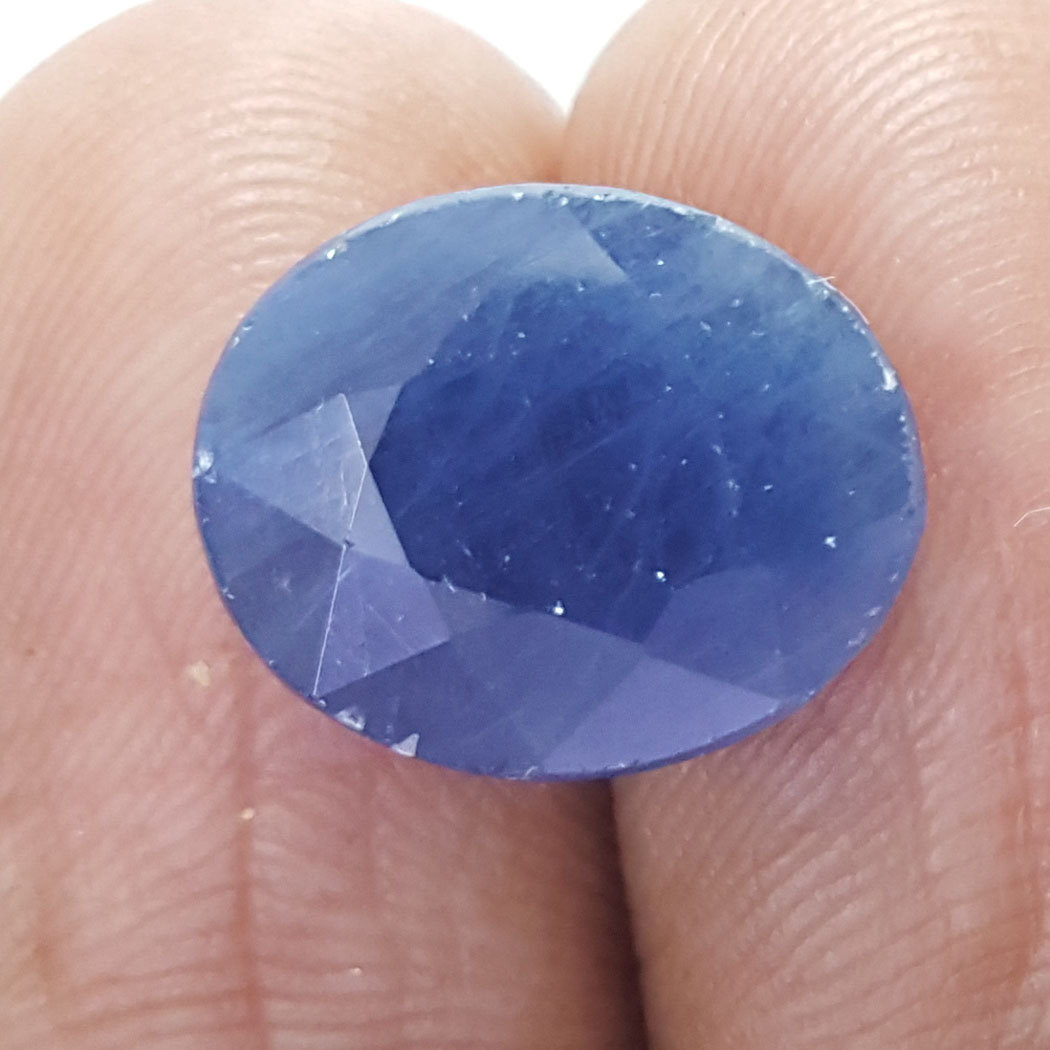 10.08 Ratti Natural Blue Sapphire With Govt Lab Certified-(2331)