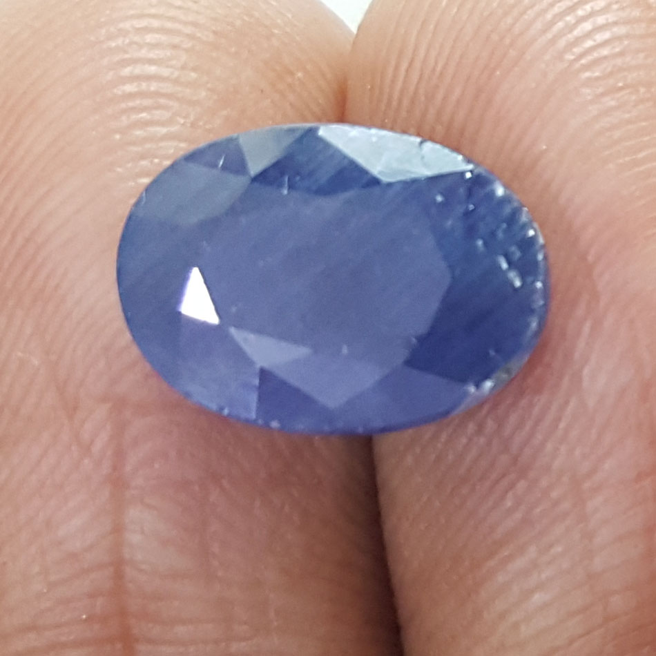 4.68 Ratti Natural Blue Sapphire With Govt Lab Certified-(2331)