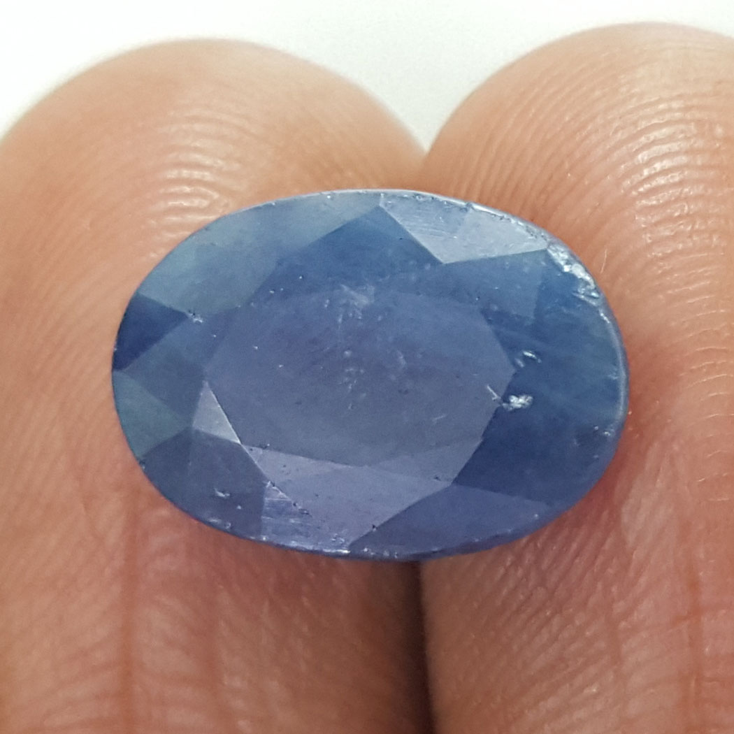 8.01 Ratti Natural Blue Sapphire With Govt Lab Certified-(2331)