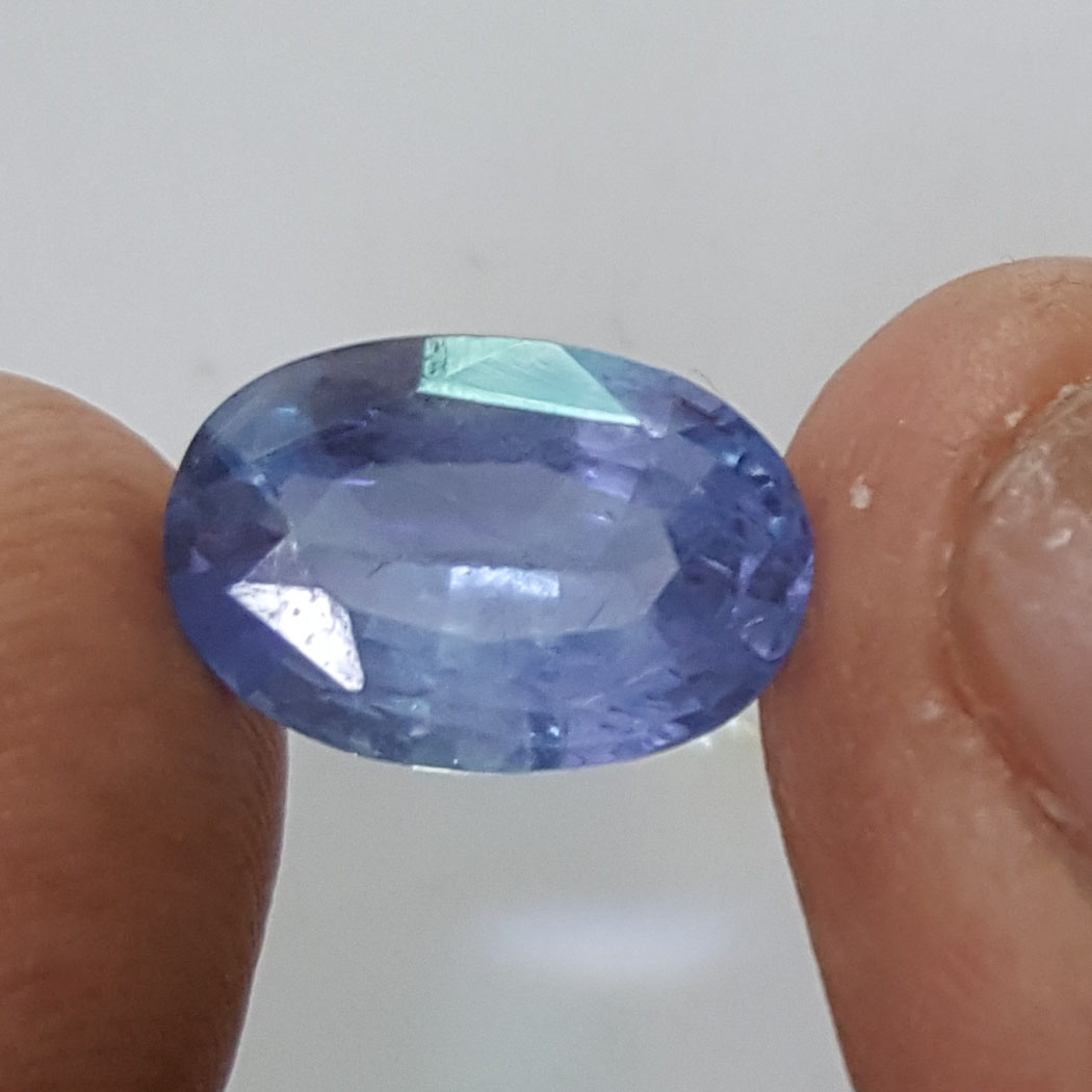 3.46 Ratti Natural Blue Sapphire With Govt Lab Certified-(45510)