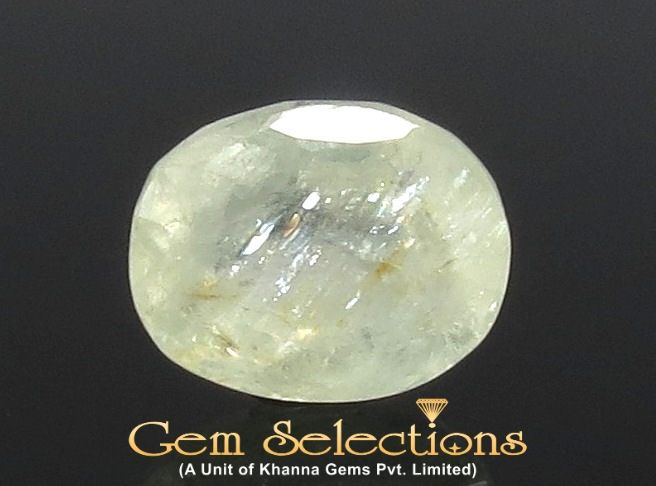 4.58 Ratti Natural Yellow Sapphire with Govt Lab Certificate-(6771)