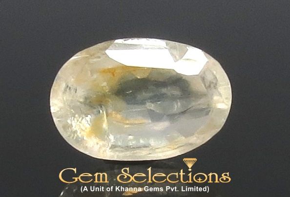 3.18 Ratti Natural Yellow Sapphire with Govt Lab Certificate-(6771)