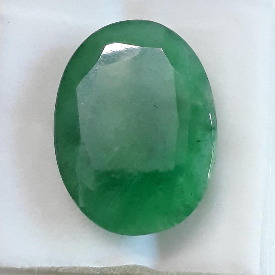 18.01 Ratti Natural Emerald Stone With Govt. Lab Certified (1221)