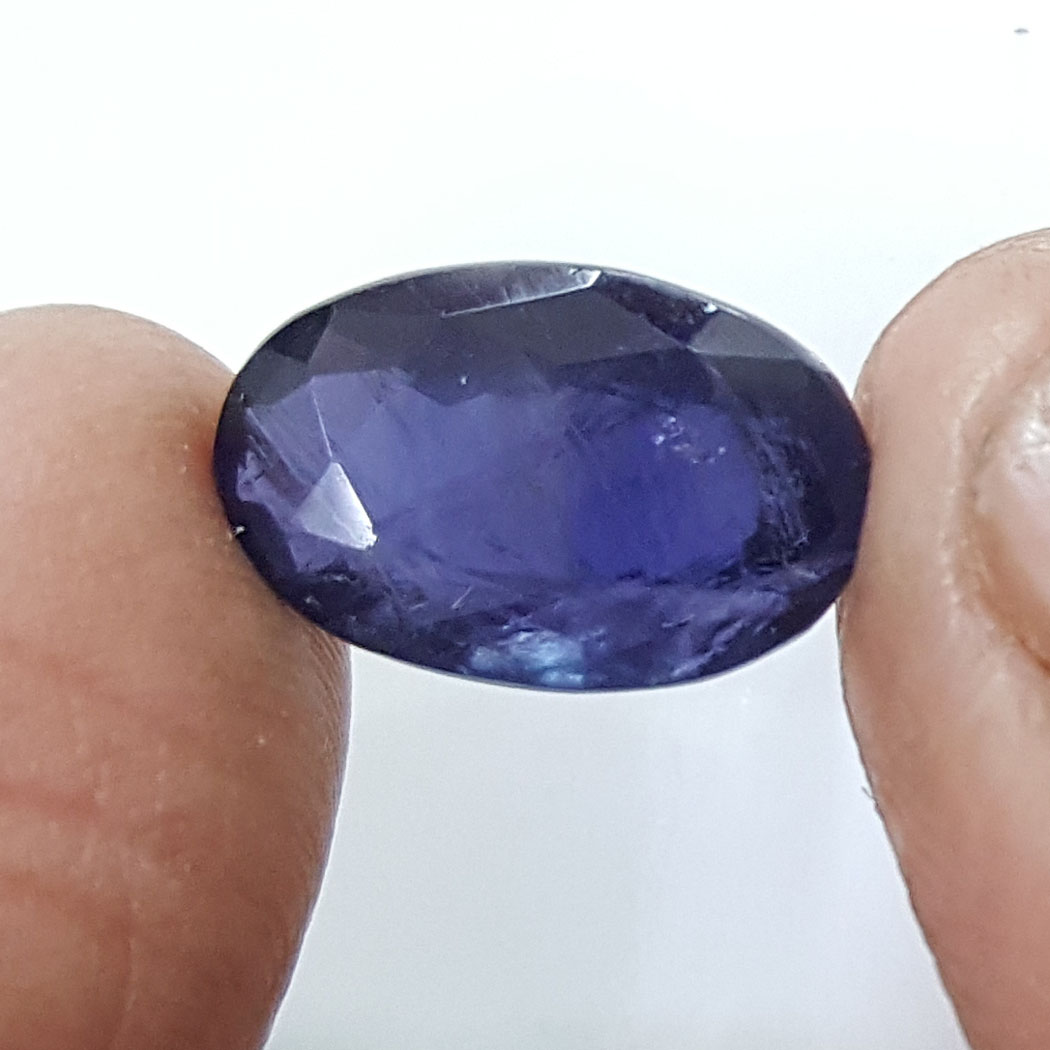 4.73 Ratti Natural Iolite With Govt. Lab Certificate-(1221)