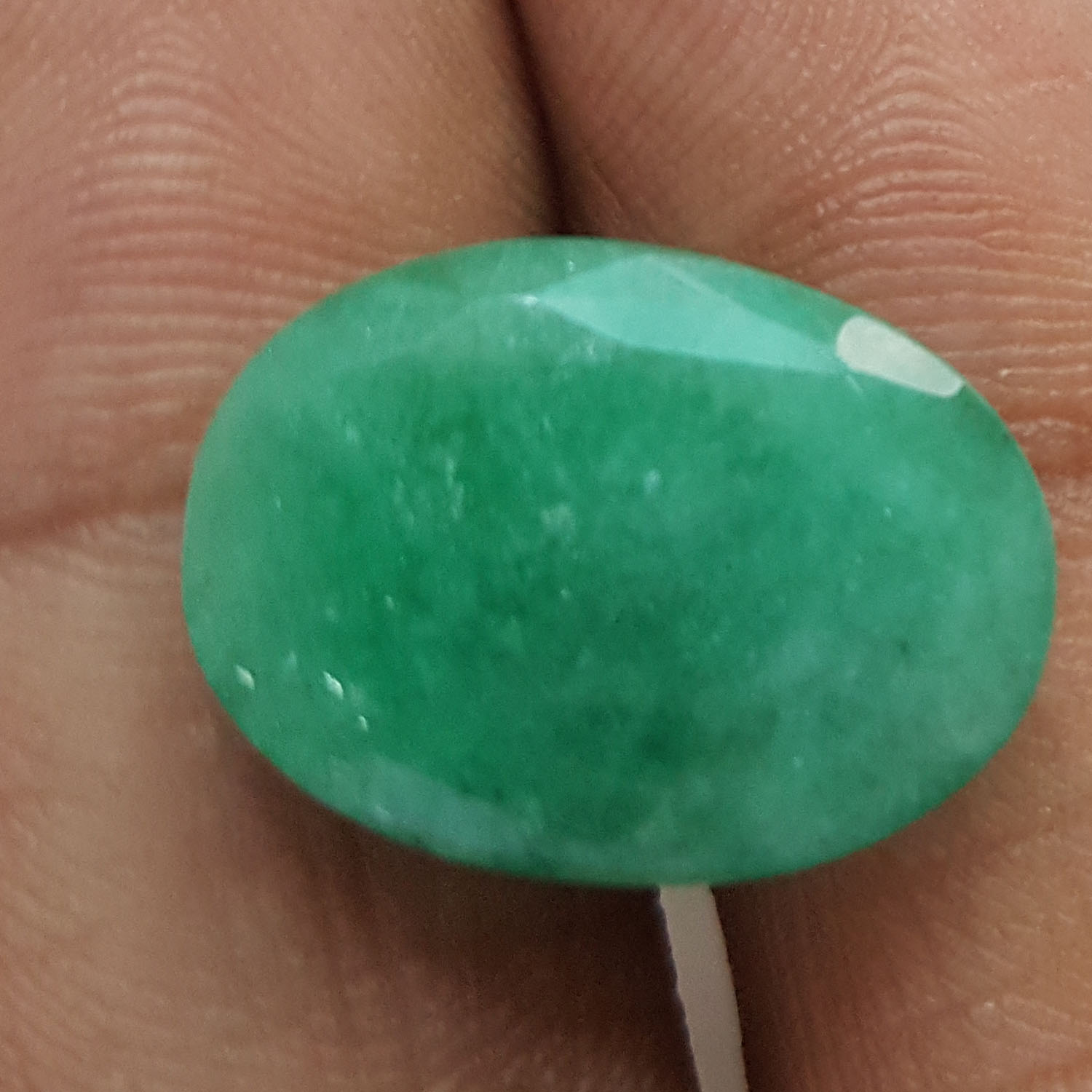18.01 Ratti Natural Emerald Stone With Govt. Lab Certified (1221)