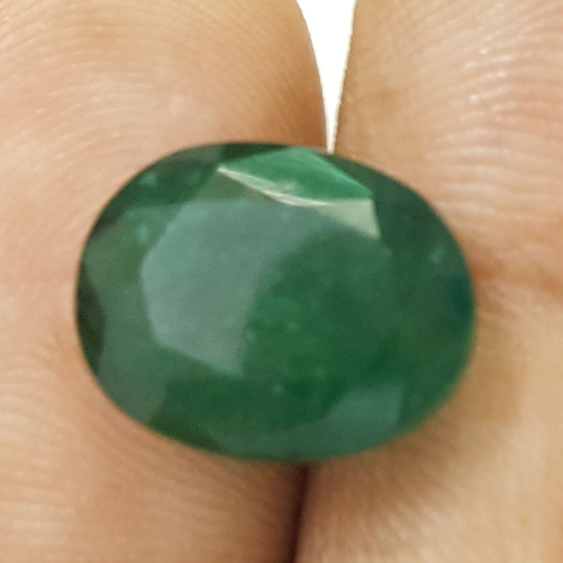 8.07 Ratti Natural Emerald Stone With Govt. Lab Certified (6771)