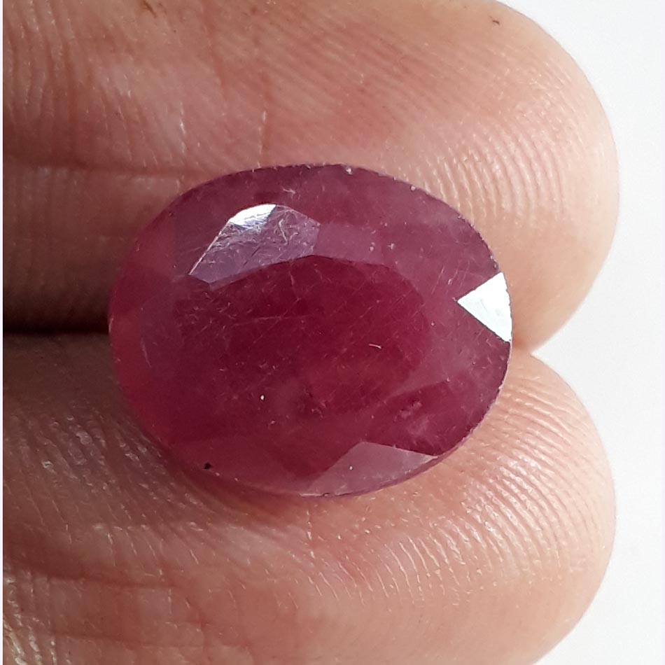 9.53 Ratti Natural New Burma Ruby with Govt. Lab Certificate-(3441)