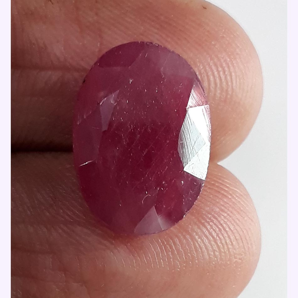 10.57 Ratti Natural New Burma Ruby with Govt. Lab Certificate-(3441)
