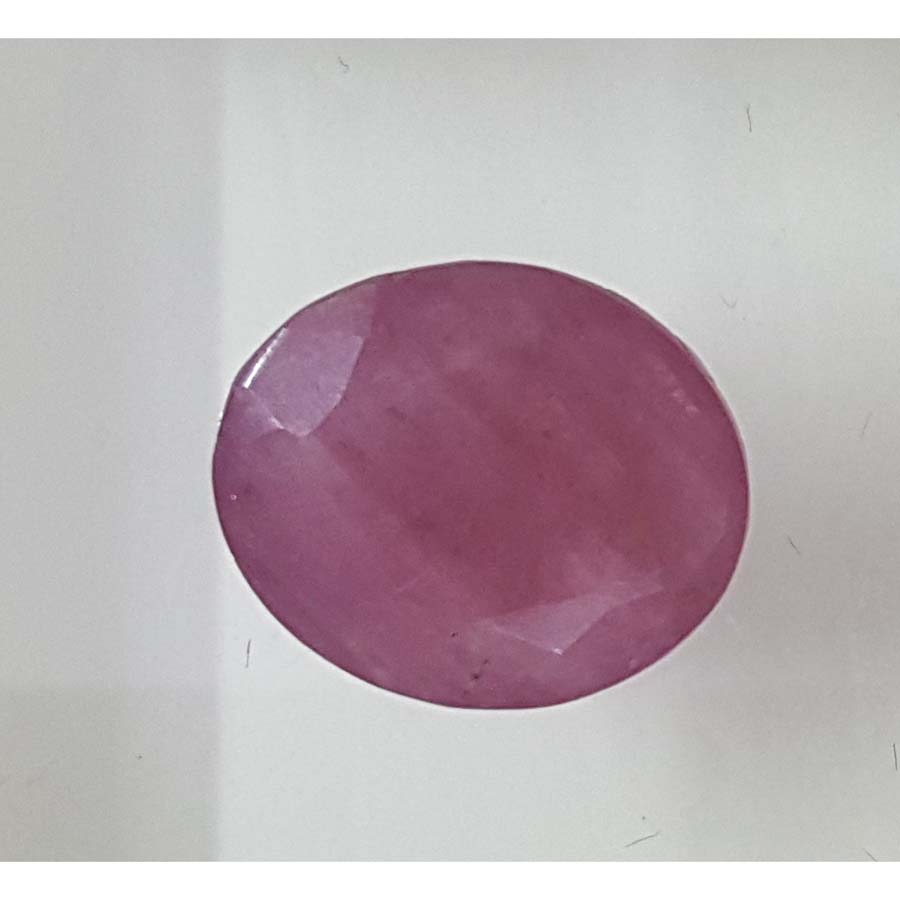 4.86 Ratti Natural New Burma Ruby with Govt Lab Certificate-(3441)