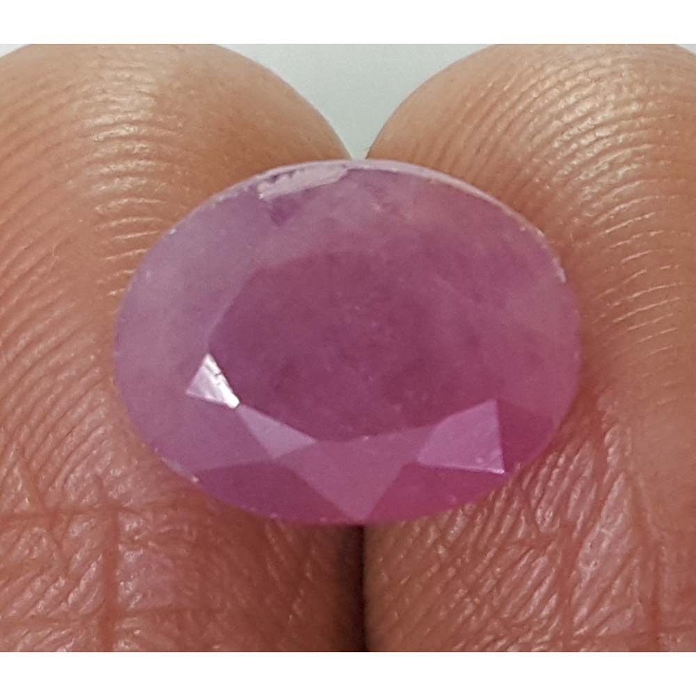 7.04 Ratti Natural New Burma Ruby with Govt Lab Certificate-(3441)