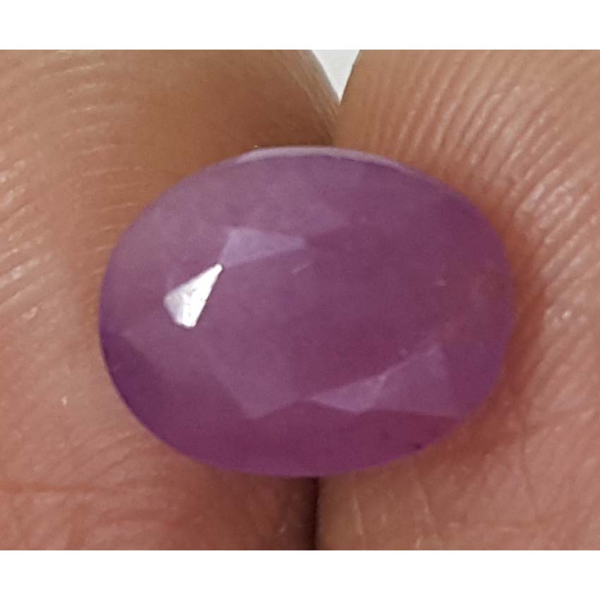 4.21 Ratti Natural New Burma Ruby with Govt Lab Certificate-(3441)