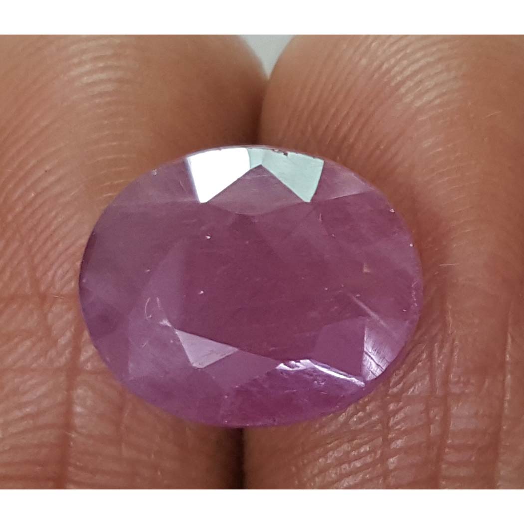 8.94 Ratti Natural New Burma Ruby with Govt Lab Certificate-(3441)