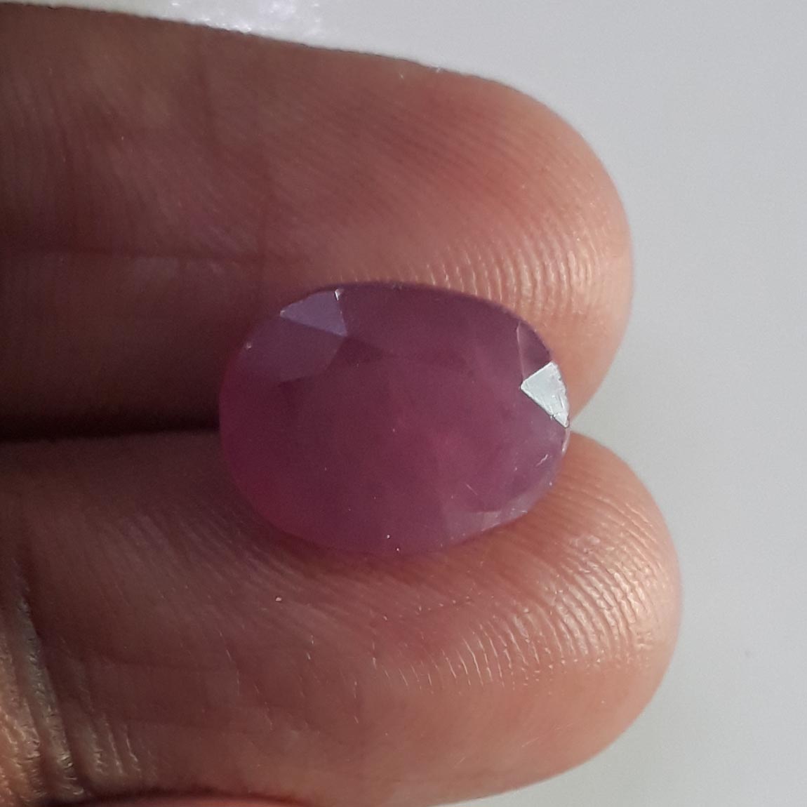 7.18 Ratti Natural New Burma Ruby with Govt. Lab Certificate-(4551)