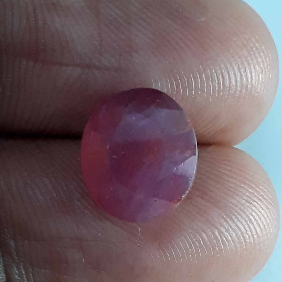 6.70 Ratti Natural New Burma Ruby with Govt Lab Certificate-(4551)