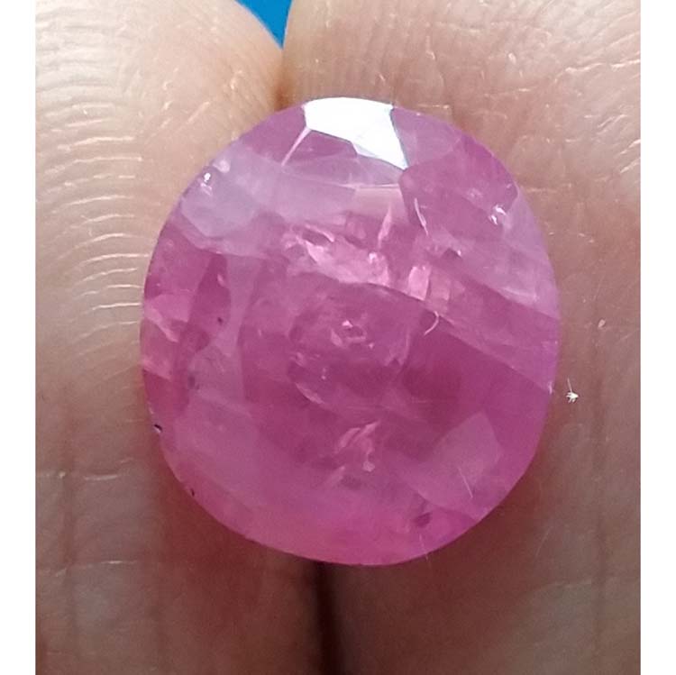 6.01 Ratti Natural New Burma Ruby with Govt. Lab Certificate-7881