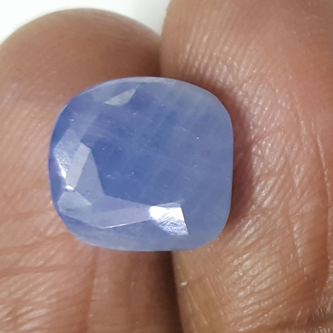7.88 Ratti Natural Blue Sapphire With Govt Lab Certified-(4551)