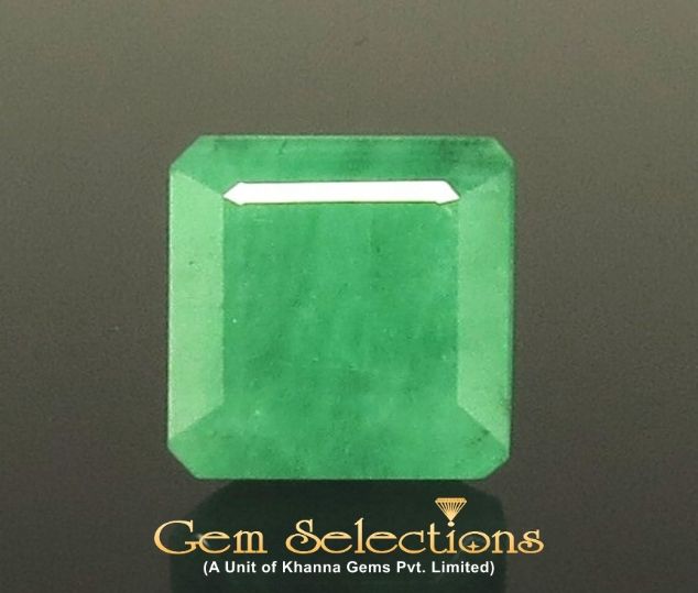 6.42 Ratti Natural Emerald Stone With Govt. Lab Certified (2331)