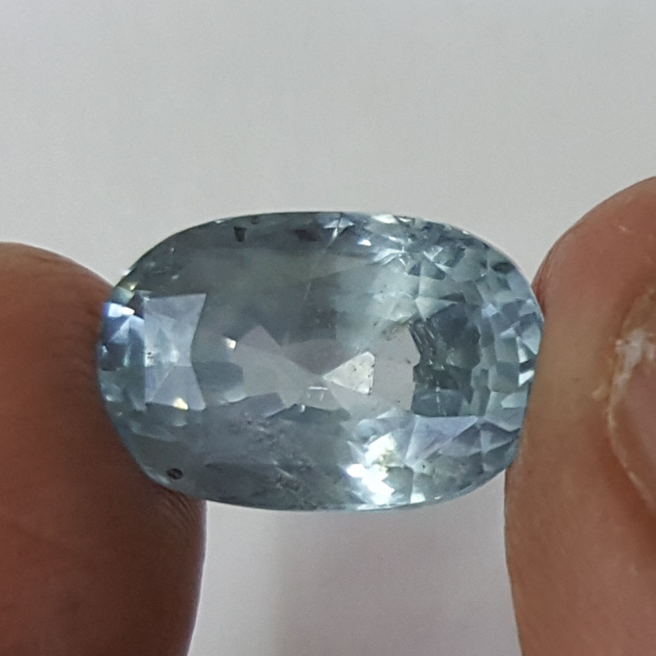 7.22 Ratti Natural Blue Sapphire with Govt Lab Certificate-(45510)