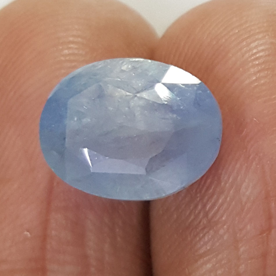 7.84 Ratti Natural Blue Sapphire with Govt Lab Certificate-(4551)