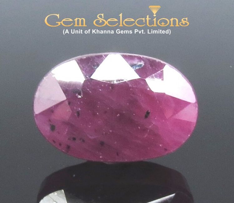 8.42 Ratti Natural New Burma Ruby with Govt. Lab Certificate-(3441)