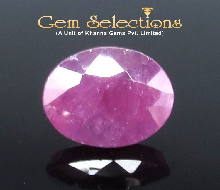 8.24 Ratti Natural New Burma Ruby with Govt. Lab Certificate-(4551)