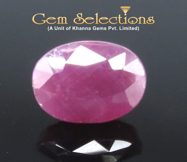 7.46 Ratti Natural New Burma Ruby with Govt. Lab Certificate-(2331)