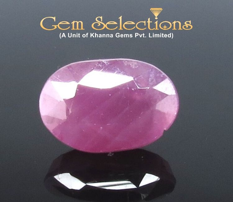 7.46 Ratti Natural New Burma Ruby with Govt. Lab Certificate-(2331)